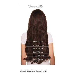 100% Human Hair BRAND NEW 14 inch clip extensions